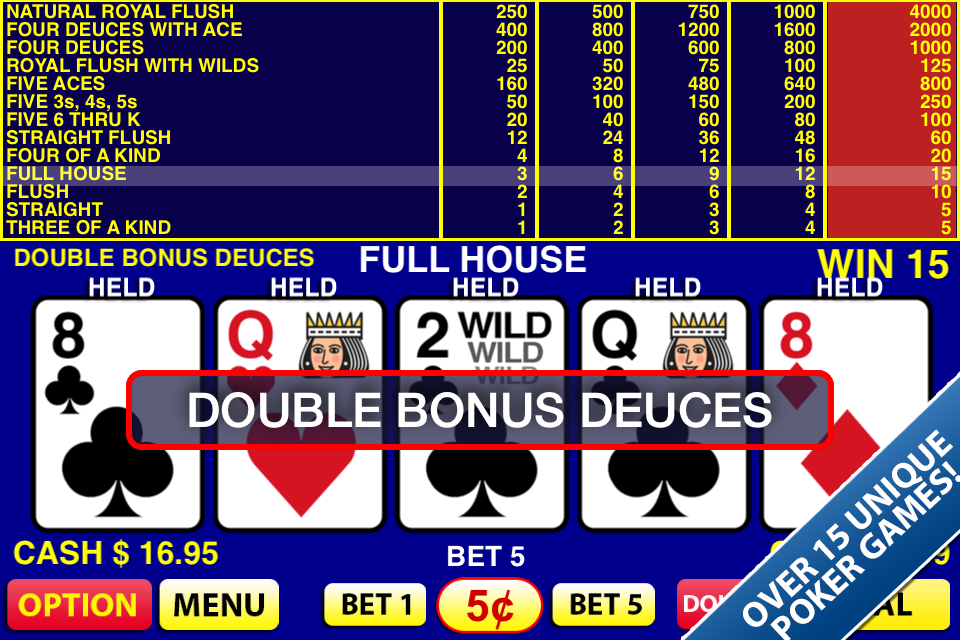 video poker strategy